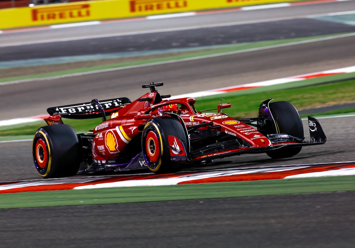 16 LECLERC Charles (mco), Scuderia Ferrari SF-24, action during the Formula 1 Aramco pre-season testing 2024 of the 2024 FIA Formula One World Championship from February 21 to 23, 2024 on the Bahrain International Circuit, in Sakhir, Bahrain - Photo DPPI